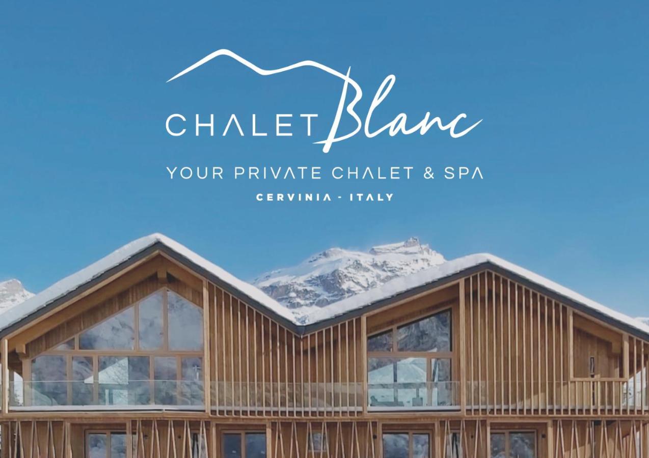 לינה וארוחת בוקר ברויל-קרוויניה Chalet Blanc Cervinia מראה חיצוני תמונה